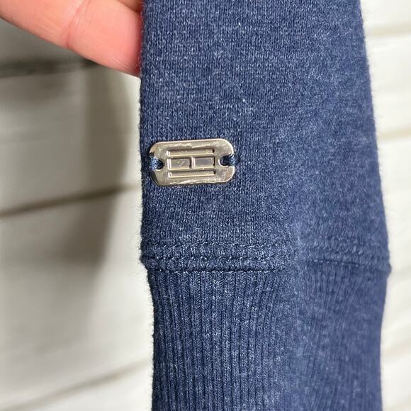 Tommy Hilfiger Sweatshirt Crew Neck Blue Size Large - Picture 5 of 8